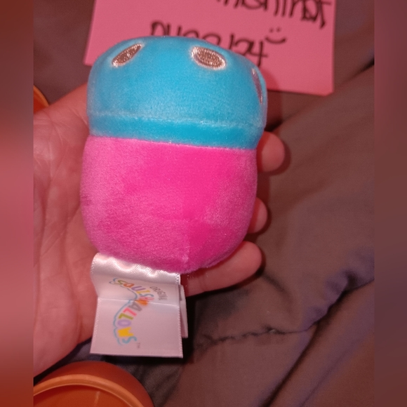 Squishmallows Randall the Mushroom Micromallows Blacklight /UV Mystery Capsule - Picture 3 of 3